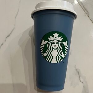 Starbucks Blue Travel Tumbler